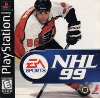 NHL 99 PAL Playstation PAL box art